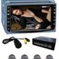 Touch Screen 2 DIN Car DVD Player + Parking System  [CVEZJ-ZH01]