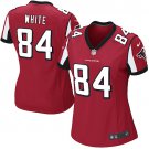 Women's Nike Atlanta Falcons 84# Roddy White Team Color Jersey