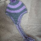 Lavender & Grey Earflap
