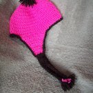 Bright Pink with Chocolate Suede