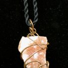 Himalayan Primal Sea Crystal Energy Pendants (wrapped in Copper)