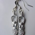 Pewter Goddess Earrings