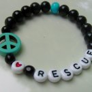 Peace * Love * Rescue Bracelet