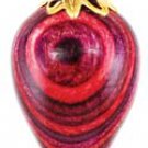 Red Hued Dragon's Eye Mood Pendant