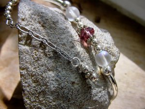 Swarovski Pink Crystal Bracelet