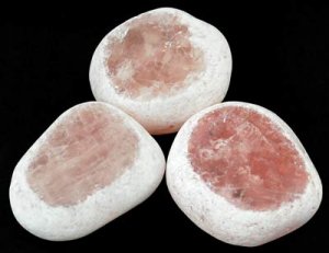 Collection of 56 Rose Quartz Eggs
