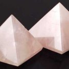 Medium Rose Quartz Pyramid 30 to 40mm