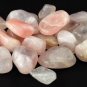 Rose Quartz tumbled stones -  1 lb