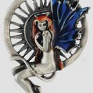 Purrfect Fairy necklace - Artist Amy Brown design Fairy with Butterfly wings