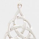 Large Sterling Silver Triquetra Pendant