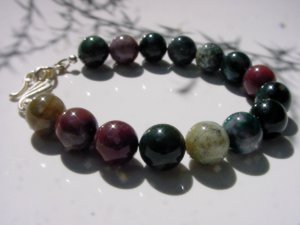 Mystical and Healing Fancy Jasper Bracelet - Handcrafted
