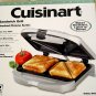 CUISINART ELECTRIC SANDWICH GRILL, Model WMSW2 - (NIB)