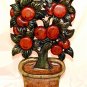 APPLE TREE - CARVED WOODEN DECOR
