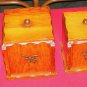 CANNISTER SET- (4 pcs) w/ Cheese Boat & Spoon Rack