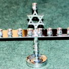 MENORAH - CHROME - CONTEMPORARY - NWOB