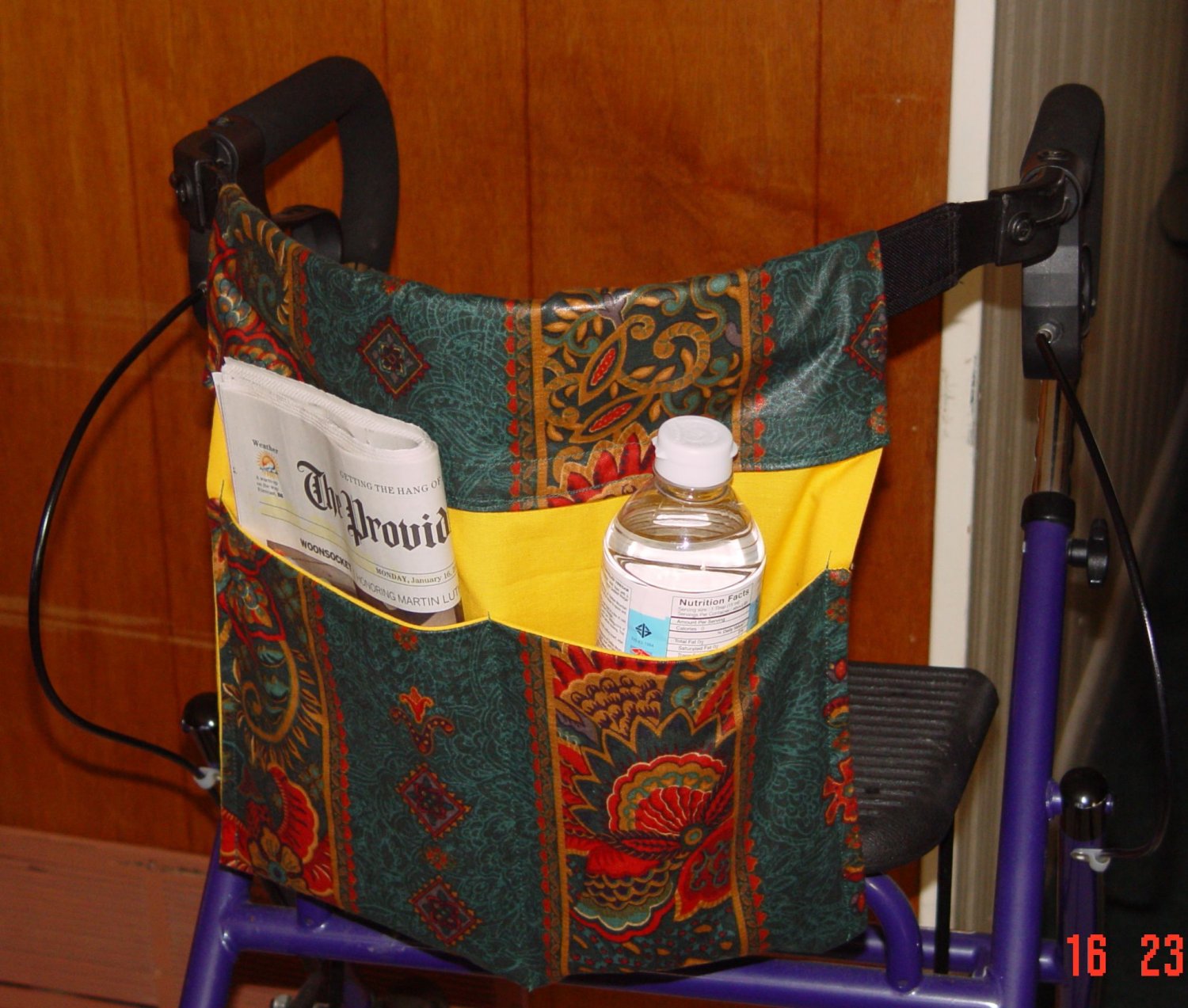 Handmade Walker, Scooter or Wheelchair Tote Bags