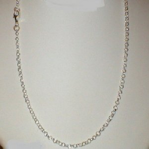 925 Silver Rolo Chain- 18"    1 mm (NC205)