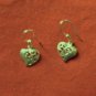 Delicate 925 Sterling  Silver Heart Charm Ear Wire/Earrings (E170)
