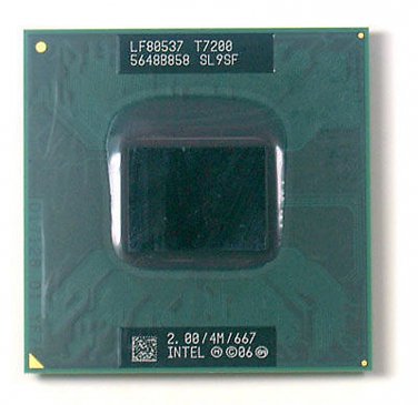 Intel Core 2 Duo Mobile T7200 SKT M 2.00/4M/667 SL9SF