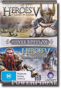 Heroes of Might & Magic V: Silver Edition (no box and instruction manual)