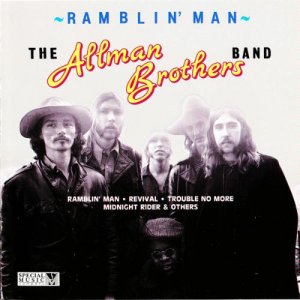 Allman Brothers Band Ramblin' Man Cassette Tape