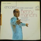 Henry Mancini Encore More Concert Sounds of Henry Mancini- LP