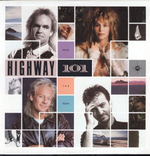 Highway 101 Paint The Town Cassette Tape
