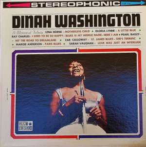 A Memorial Tribute to Dinah Washington - LP