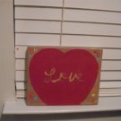 Inspirational Love Heart Canvas Painting 8x10