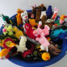 25 Peruvian Wool Finger Puppets Toys Handmade Collectable New Art Peru