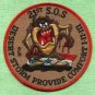 OPERATION DESERT STORM 21st S.O.S MILITARY PATCH TAZ!