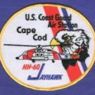 United States Coast Guard Cape Cod HH-60 Jayhawk Helicopter Patch