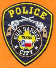 Gun Barrel City Texas Police Patch