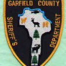 Garfield County Sheriff Washington Police Patch