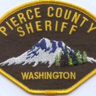 Pierce County Sheriff Washington Police Patch