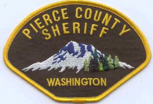 Pierce County Sheriff Washington Police Patch