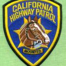 California Highway Patrol Mounted Division Police Patch