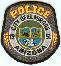 El Mirage Arizona Police Patch