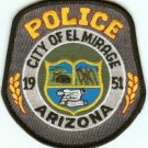 El Mirage Arizona Police Patch