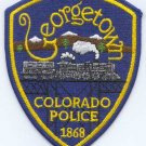 Georgetown Colorado Police Patch Locomotive