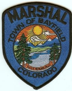 Bayfield Marshal Colorado Police Patch