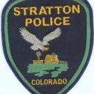 Stratton Colorado Police Patch