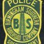 Birmingham Southern Railroad Police Patch