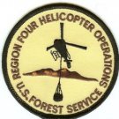 U.S. Forest Service Region 4 Oregon Helicopter Fire Patch