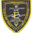 VF-103 JOLLY ROGERS SQUADRON ATLANTIC FLEET COMMAND PATCH VF-103 JOLLY ROGERS SQUADRON ATLANTIC FLEET COMMAND PATCH