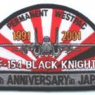 VF-154 BLACK KNIGHTS SQUADRON MILITARY AIRCRAFT PATCH