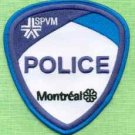 Montreal Quebec CANADA Police Patch