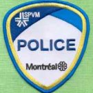 Montreal Quebec CANADA Police Patch
