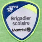 Montreal Quebec CANADA Police Patch Brigadier Scolaire