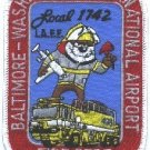 Baltimore-Washington International Airport Fire Rescue Patch ARFF